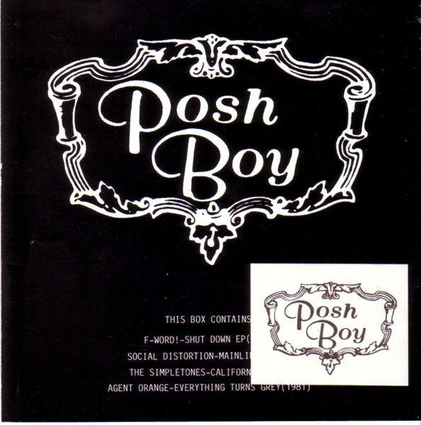 Various Artists - Posh Boy • The Singles Vol. One - 7 Inch Box Set