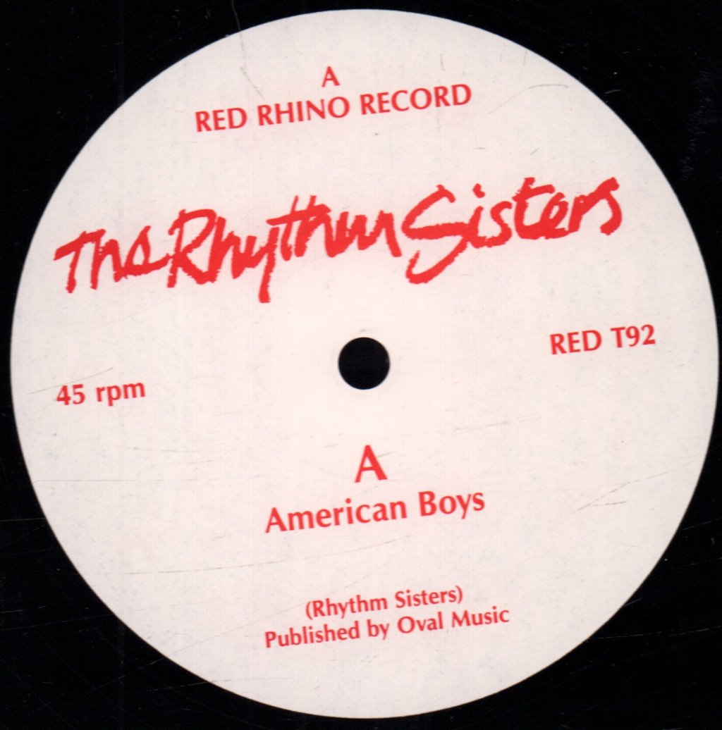 Rhythm Sisters - American Boys - 12 Inch
