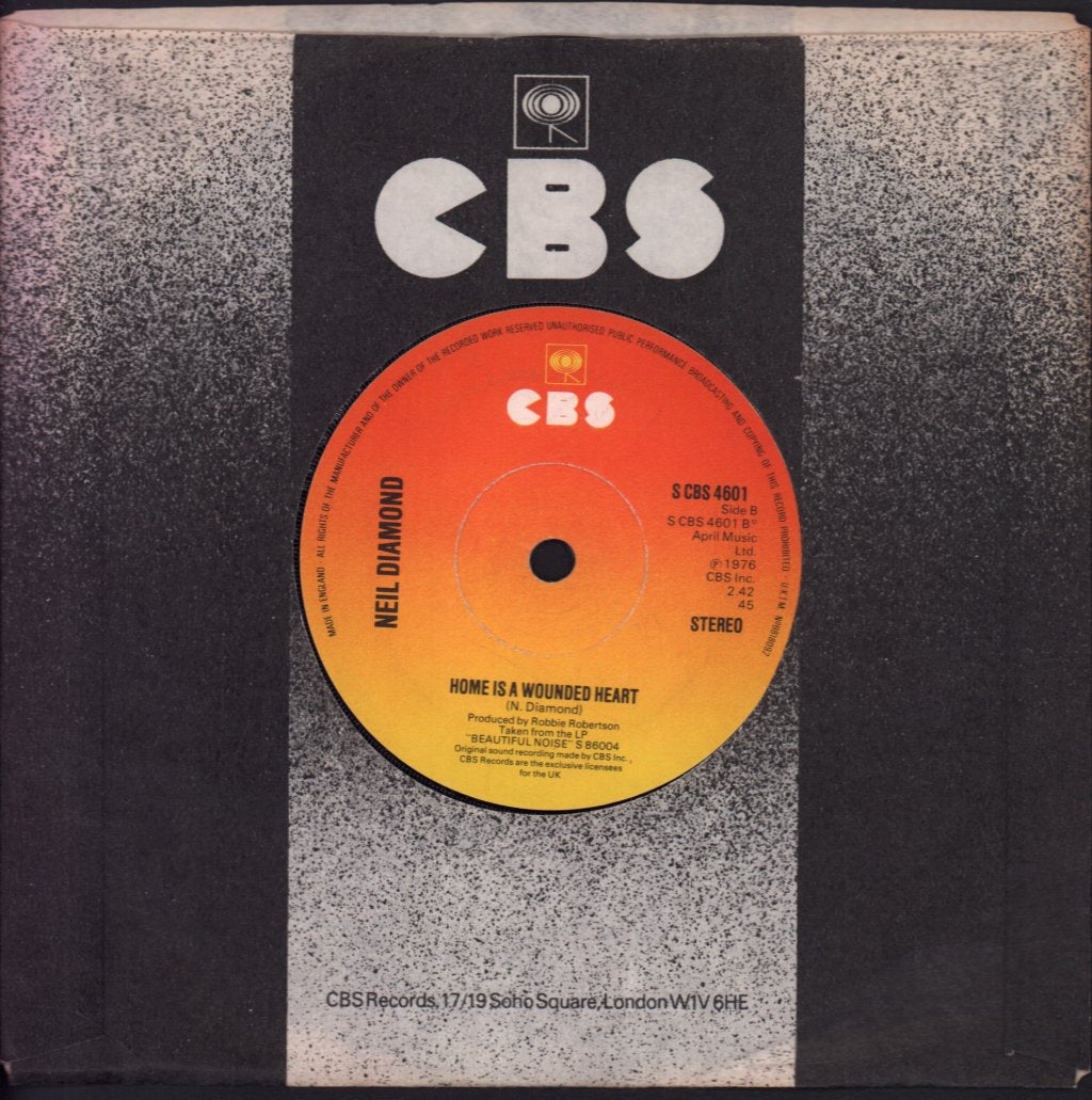 Neil Diamond - Beautiful Noise - 7 Inch