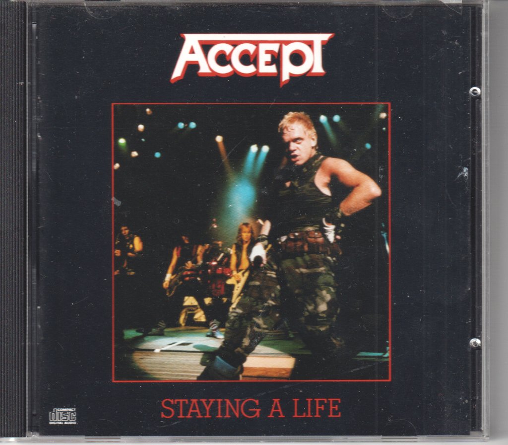 Accept - Staying A Life - Cd