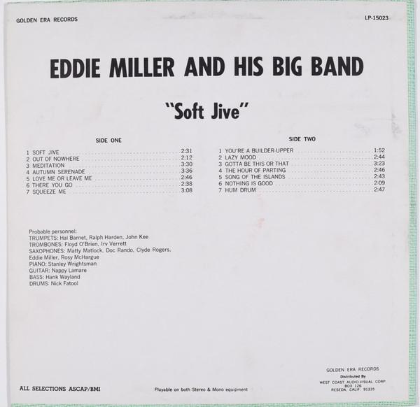 eddie miller and his big band - Soft Jive - Lp