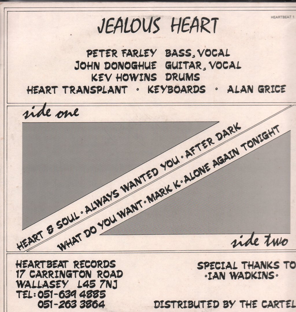 Jealous Heart - And They Said It Wouldn't Rain - Lp
