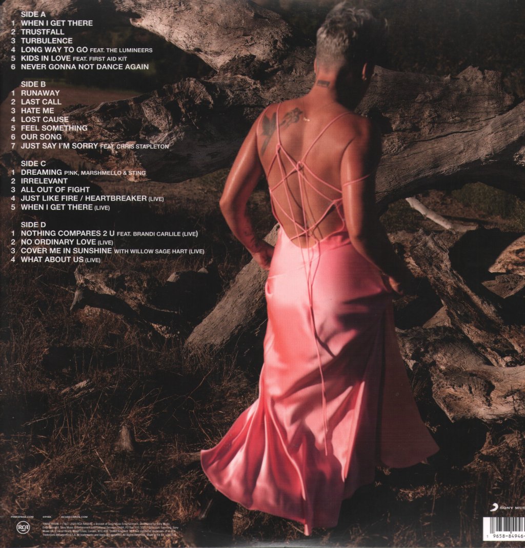 P!nk - Trustfall (Tour Deluxe Edition) - Double Lp