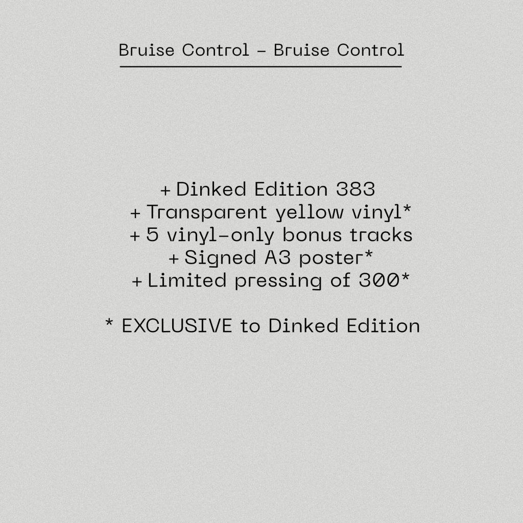 Bruise Control - Bruise Control (Dinked Edition #383) - Lp