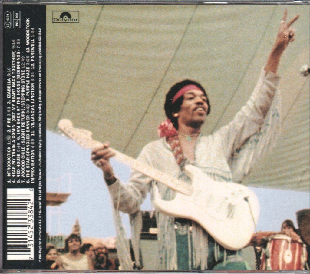 Jimi Hendrix Experience - Woodstock - Cd