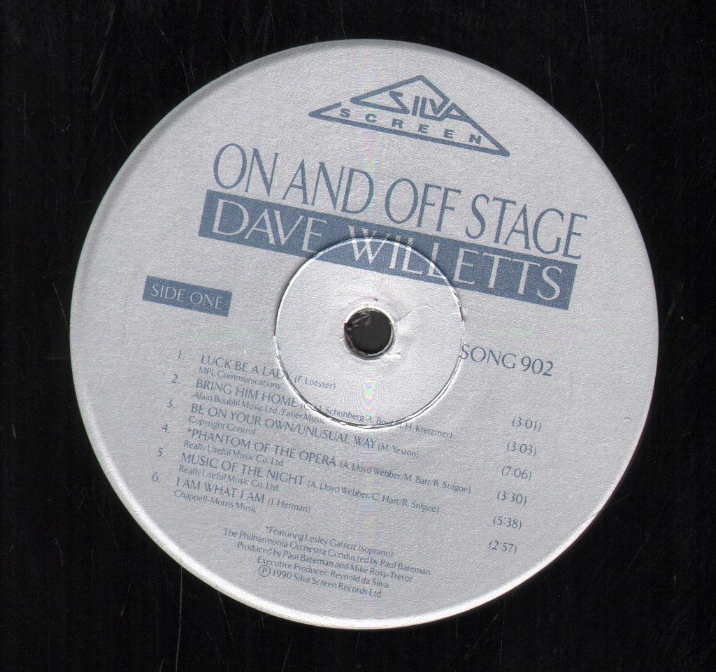 Dave Willetts - On And Off Stage - Lp