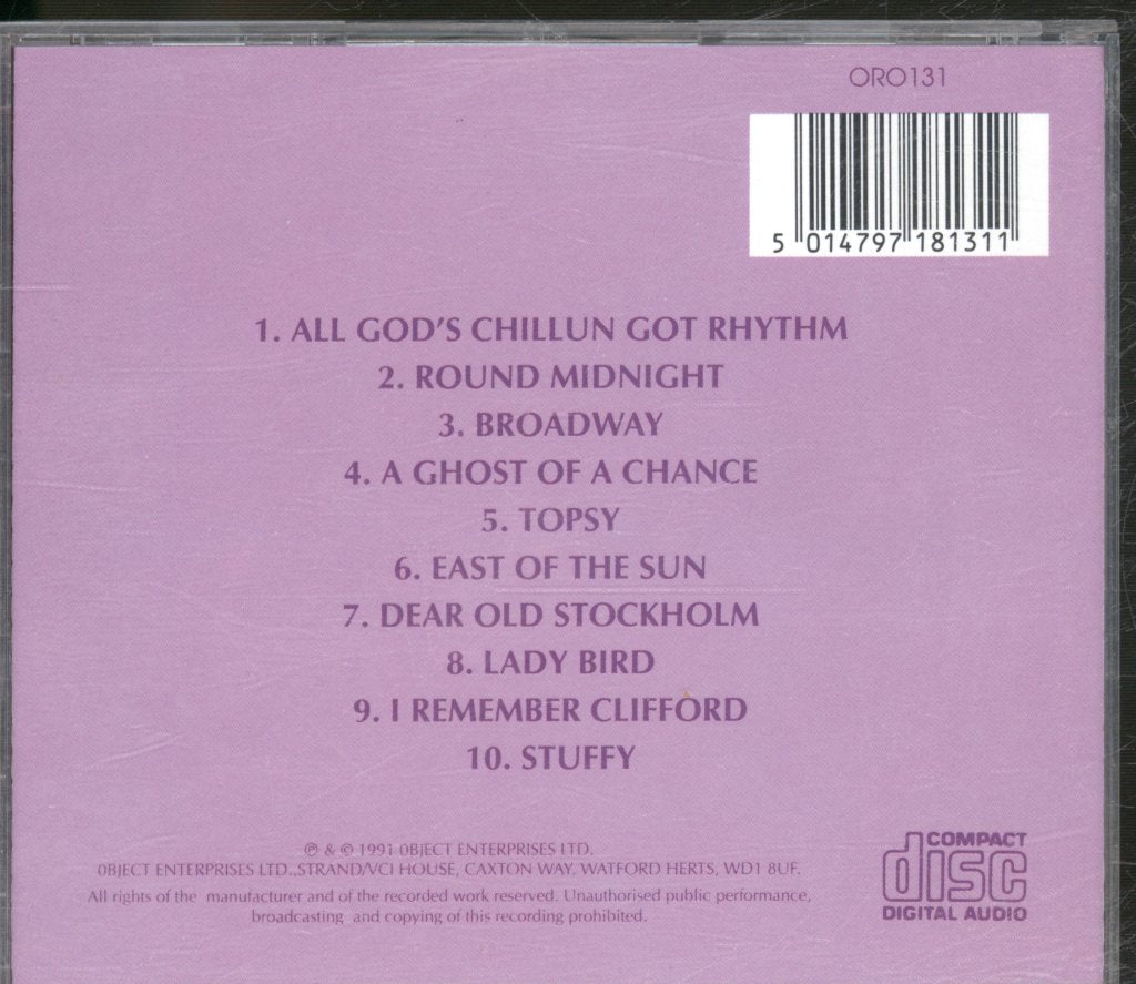 Stan Getz - Stan Getz - Cd