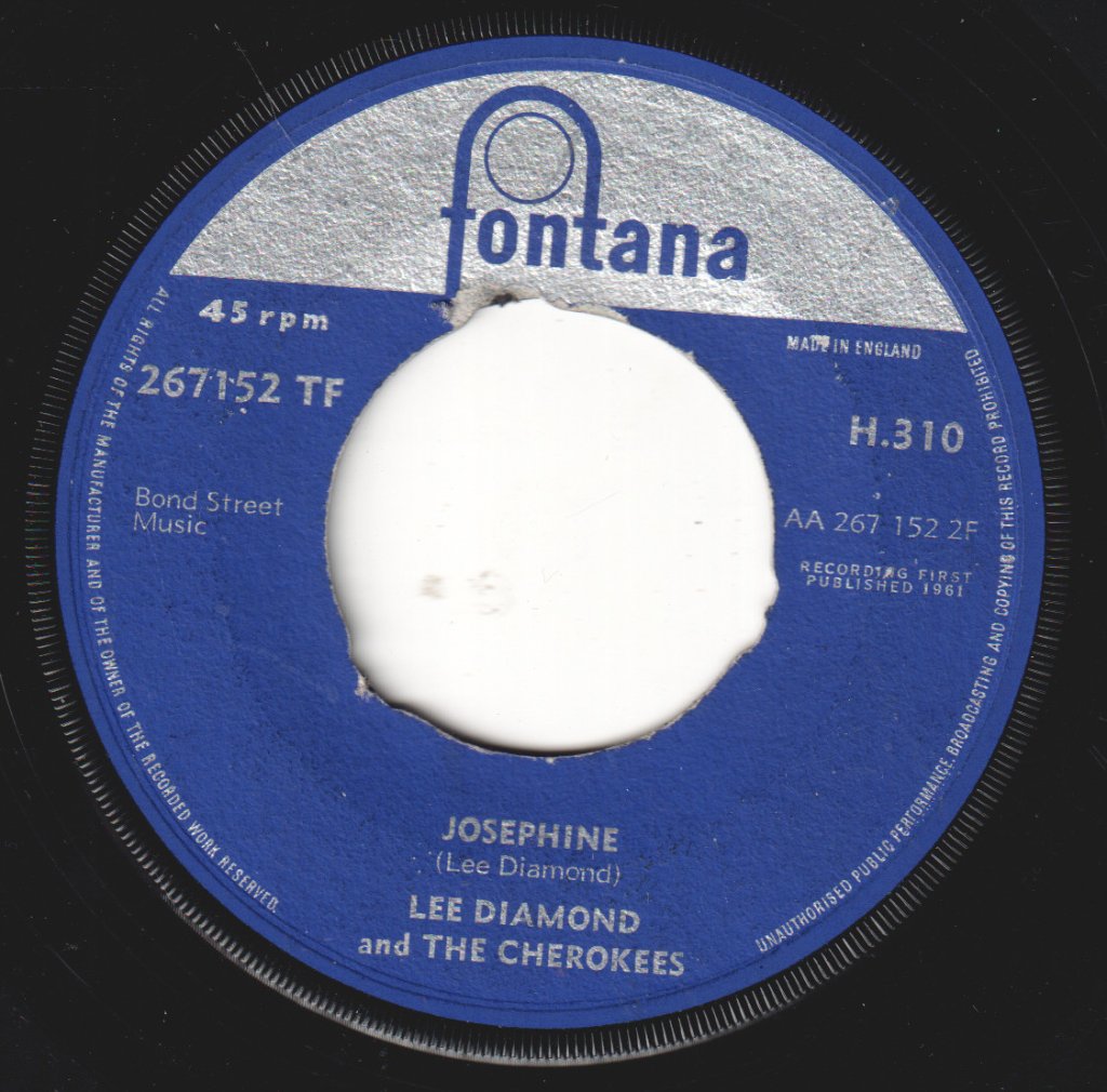 Lee Diamond And The Cherokees - I'll Step Down - 7 Inch