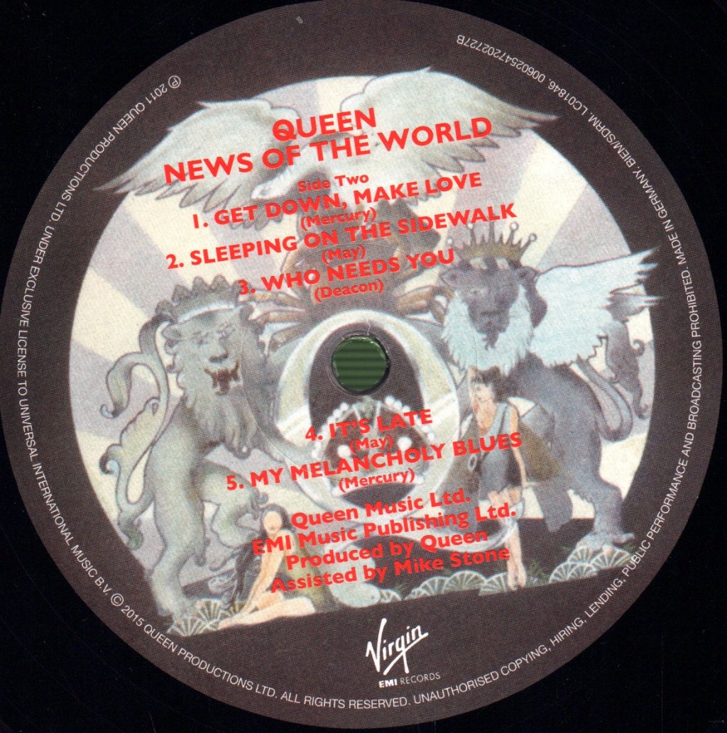 Queen - News Of The World - Lp