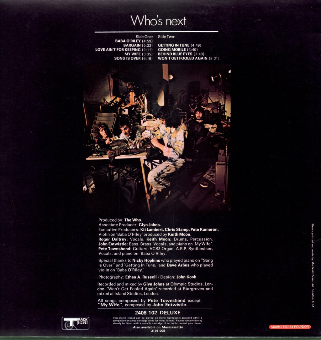 Who - Who's Next - Lp