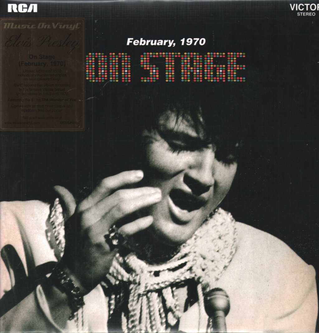 Elvis Presley - On Stage (February, 1970) - Lp