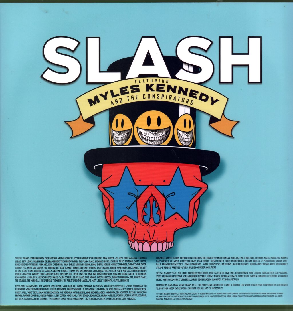 Slash Featuring Myles Kennedy And The Conspirators - Living The Dream - Double Lp