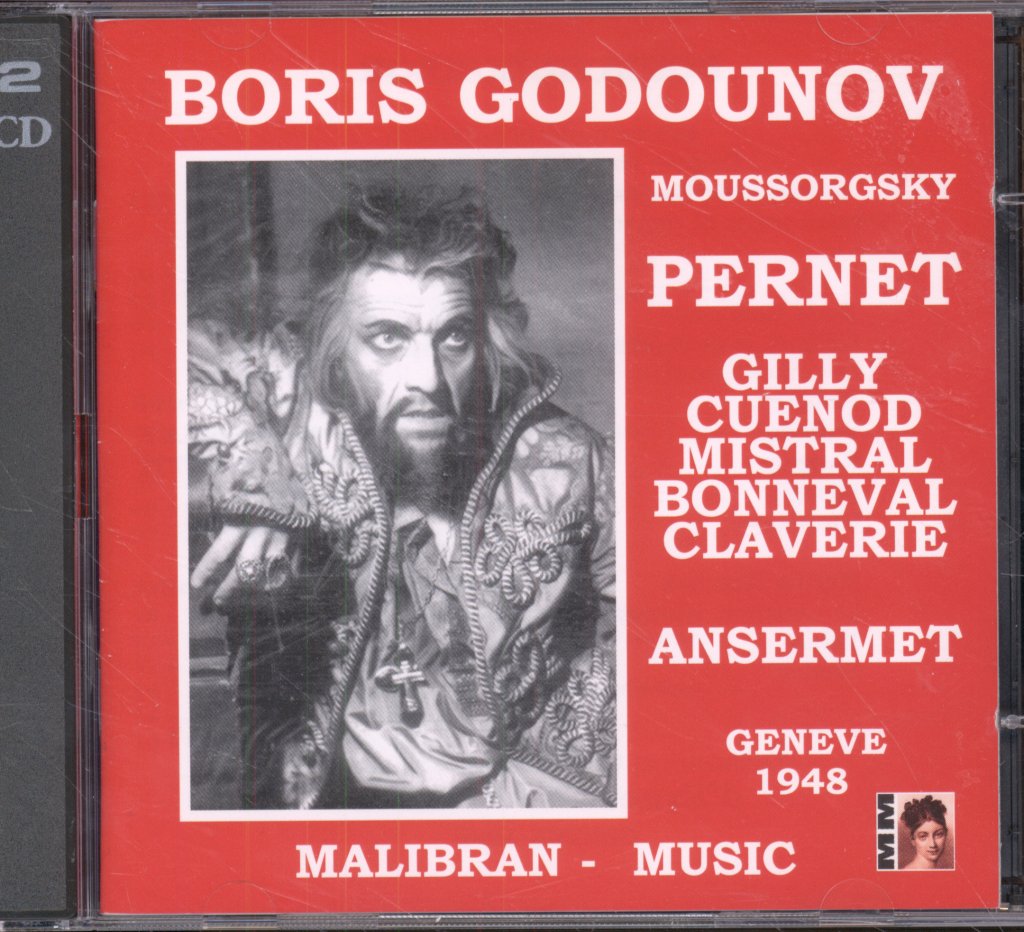 André Pernet, Ernest Ansermet - Moussorgsky - Boris Godounov - Double Cd