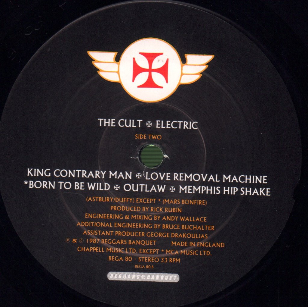 Cult - Electric - Lp