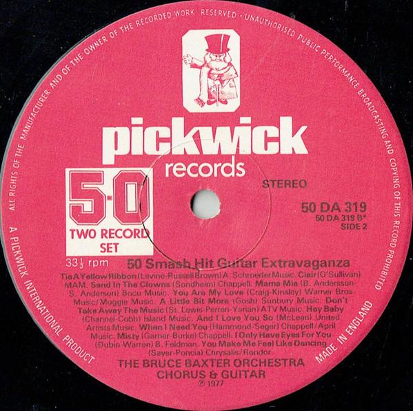 Bruce Baxter Orchestra - 50 Smash Hit Guitar Extravaganza - Double Lp