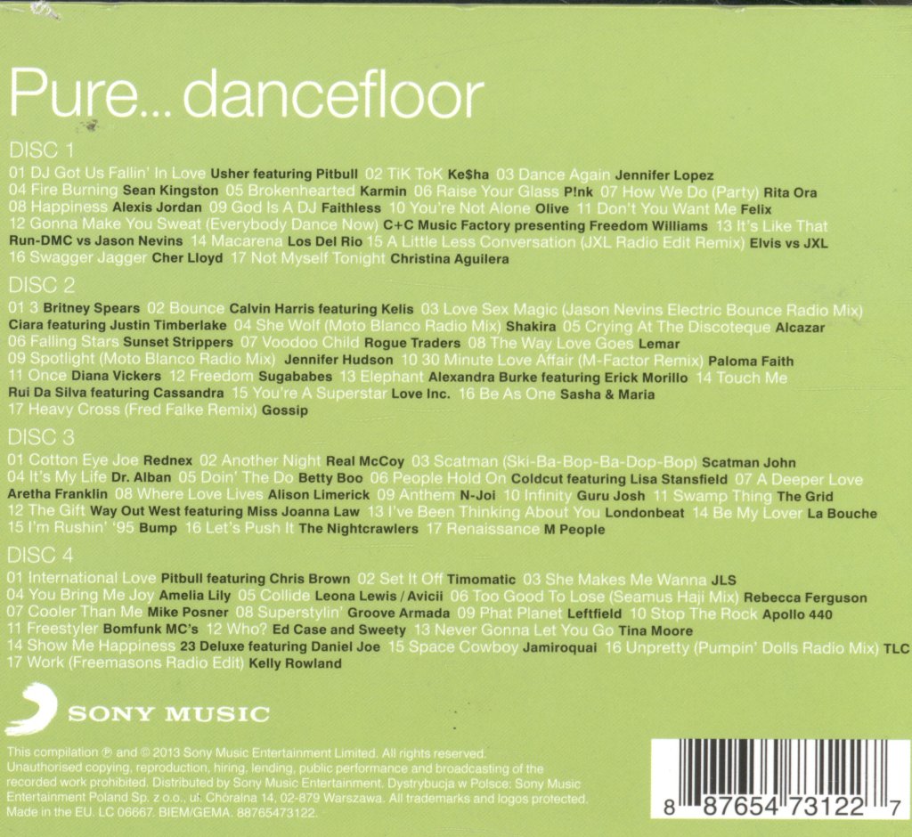 Various Artists - Pure... Dancefloor - Cd Set
