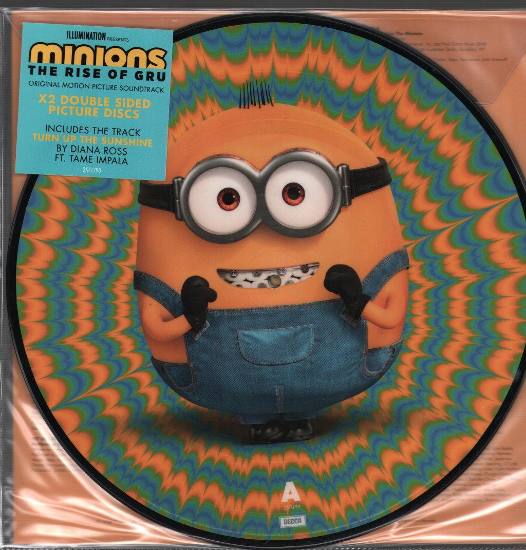 Minions The Rise Of Gru - Original Motion Picture Soundtrack - Double Lp