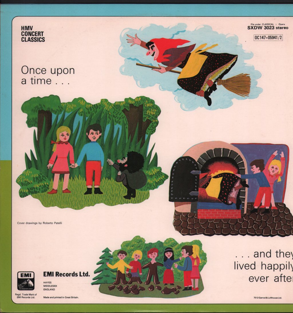 Patricia Kern / Margaret Neville / Ann Howard / Sadler's Wells Orchestra / Mario Bernardi - Humperdinck - Hansel And Gretel - Double Lp