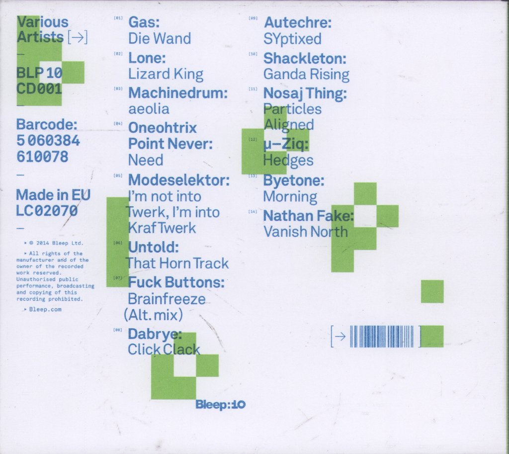 Various Artists - Bleep:10 - Cd