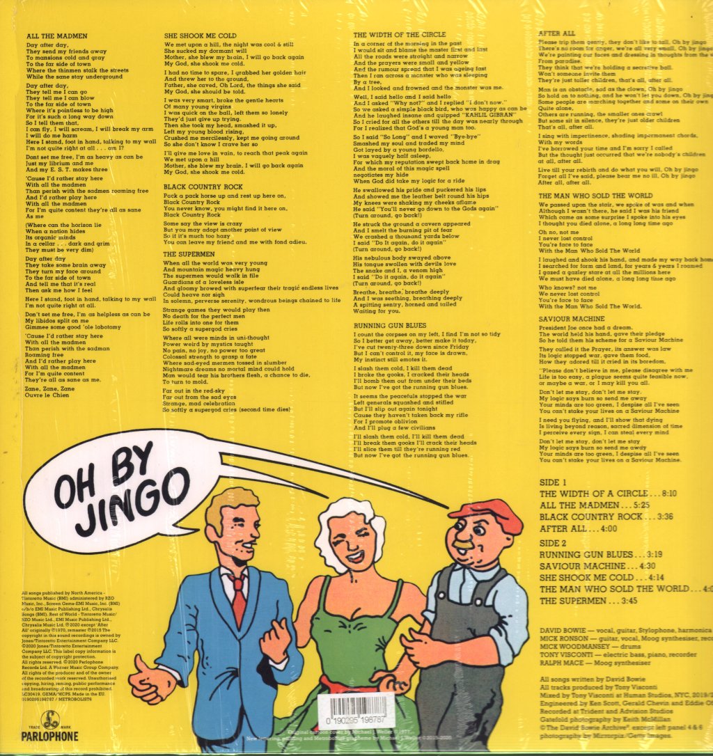 David Bowie - Metrobolist (Nine Songs By David Bowie) - Lp