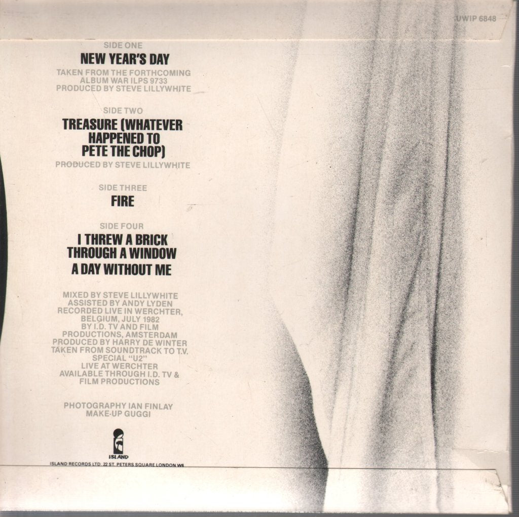 U2 - New Years Day - Double 7 Inch