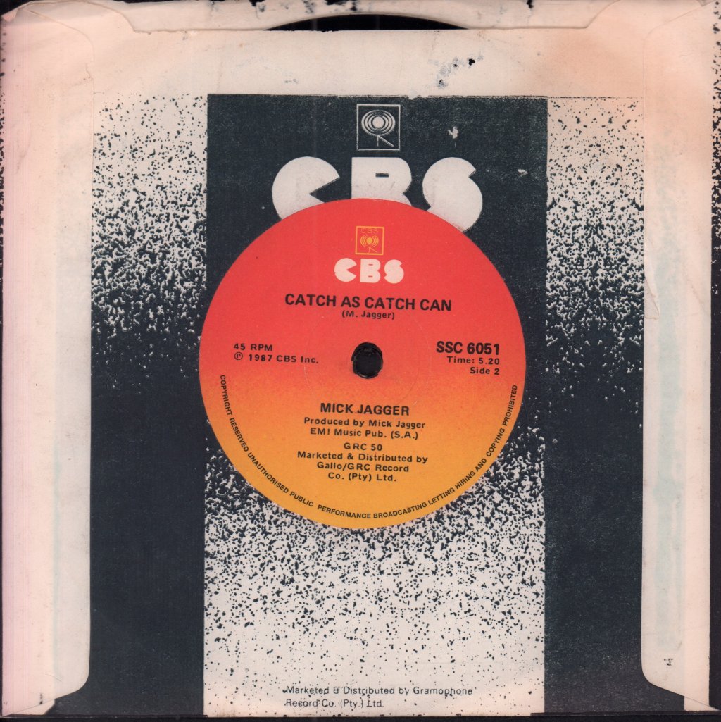 Mick Jagger - Let's Work - 7 Inch