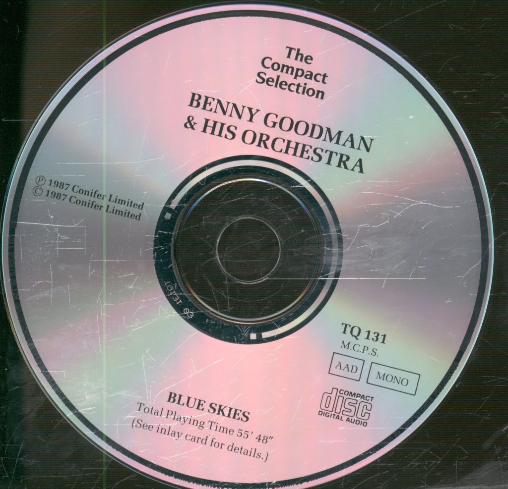 Benny Goodman And His Orchestra - Blue Skies - Cd