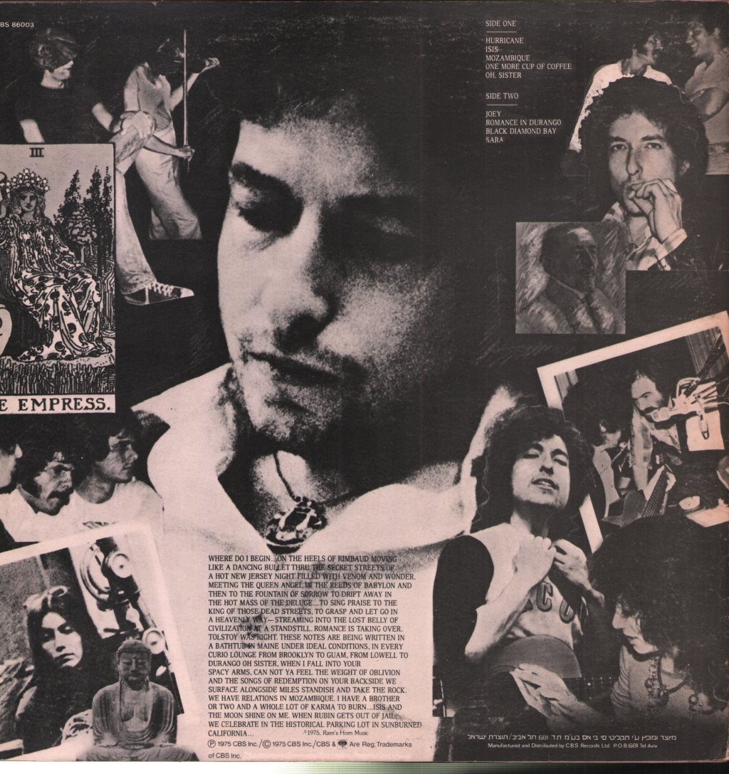 Bob Dylan - Desire - Lp