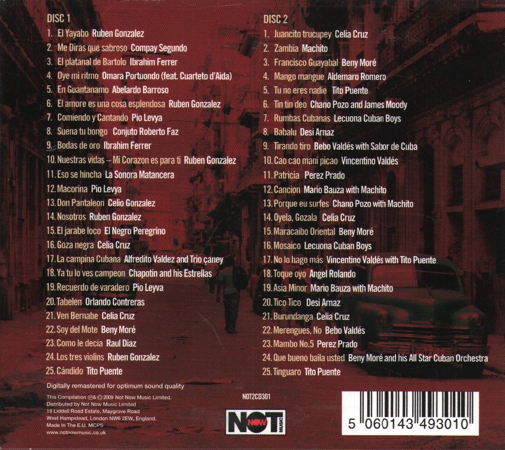 Various Artists - Essential Cuban Anthology - Double Cd