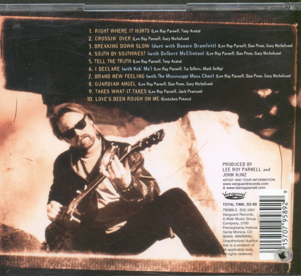 Lee Roy Parnell - Tell The Truth - Cd