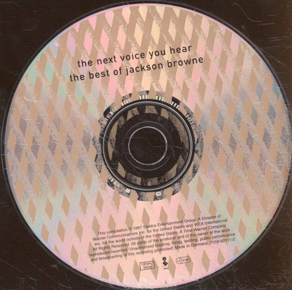 Jackson Browne - Next Voice You Hear (The Best Of Jackson Browne) - Cd
