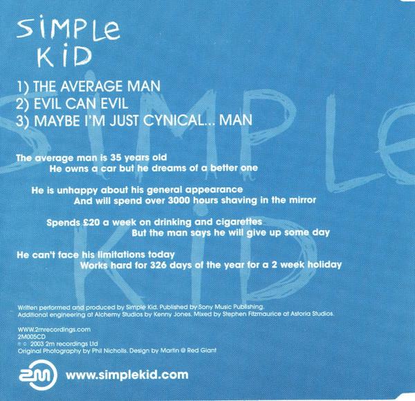 Simple Kid - Average Man - Cd