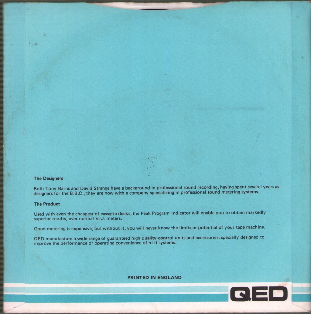 No Artist - Measuring Sound Intensities - 7 Inch