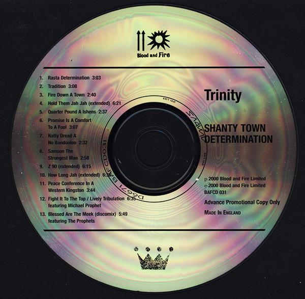 Trinity (Reggae Group) - Shanty Town Determination - Cd