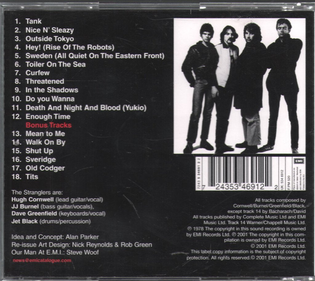 Stranglers - Black And White - Cd