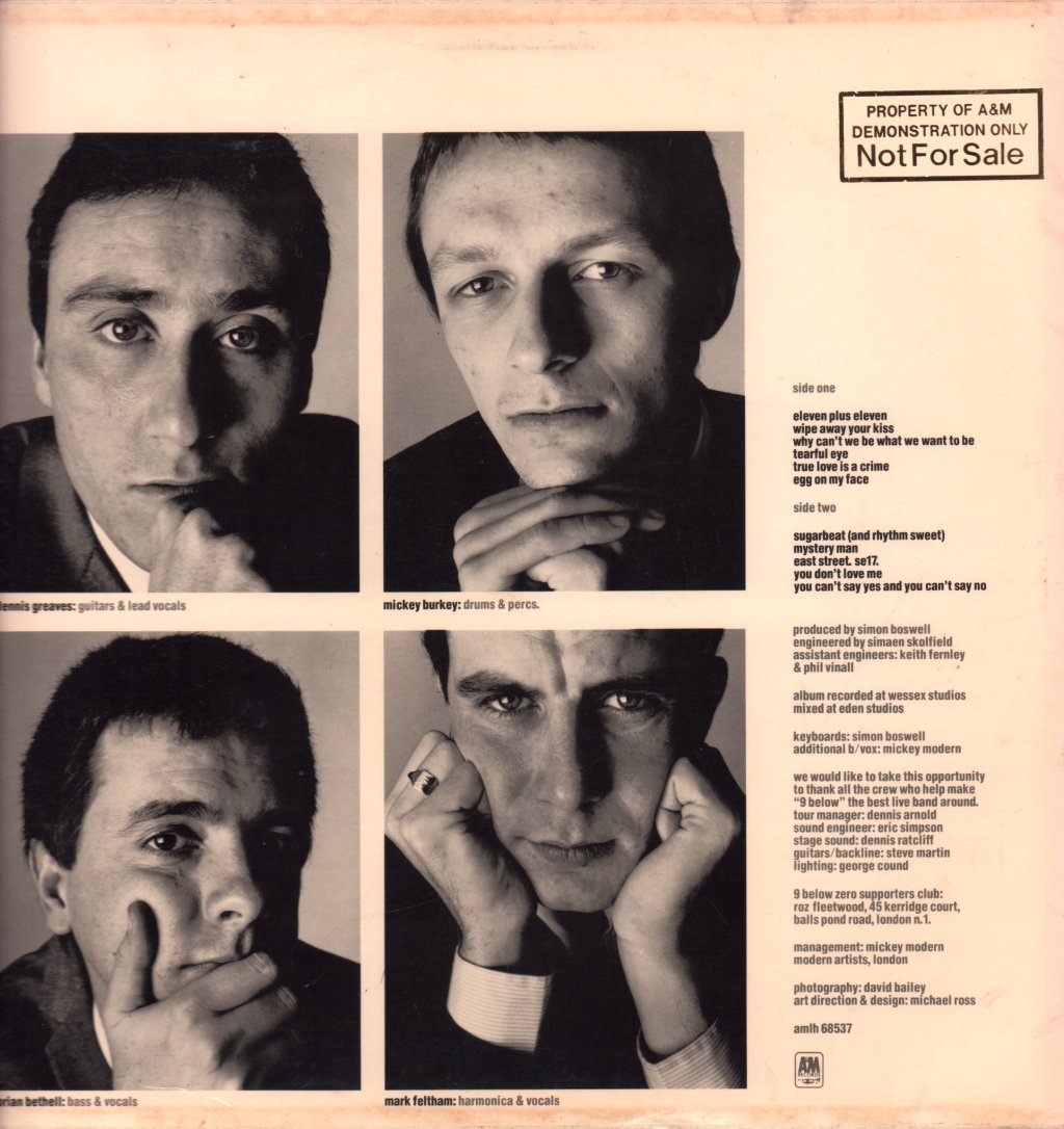 Nine Below Zero - Third Degree - Lp