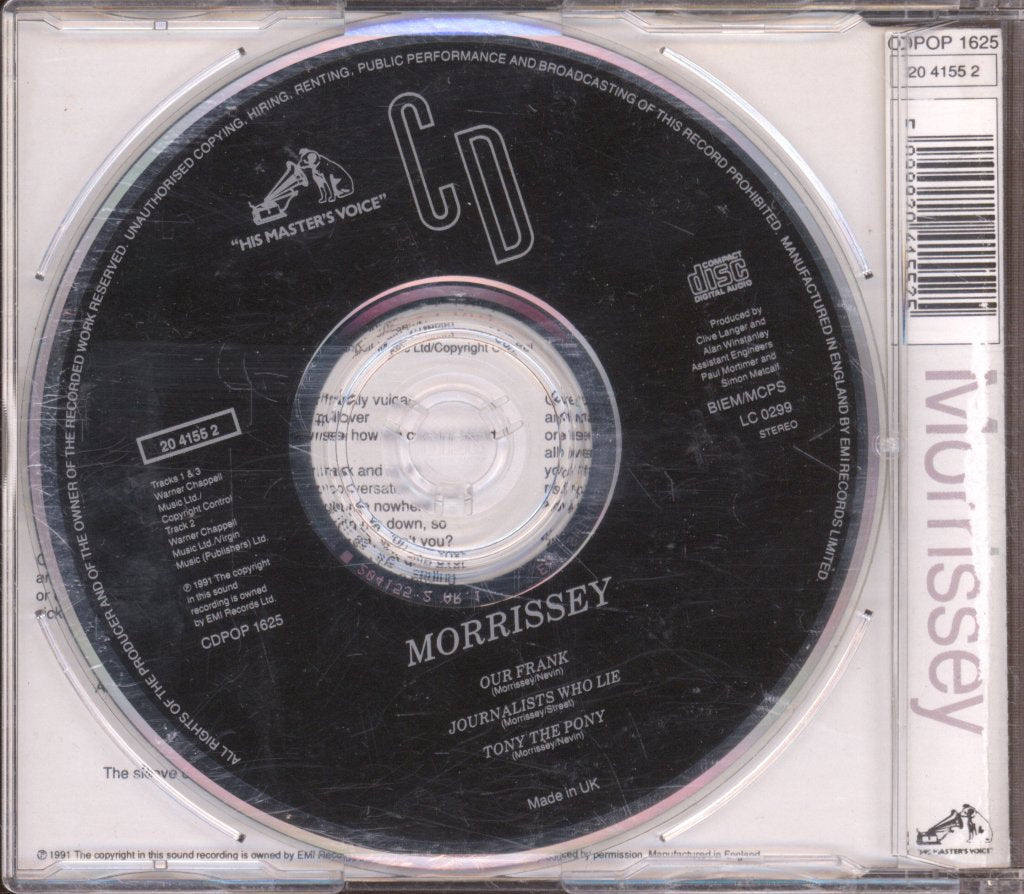 Morrissey - Our Frank - Cd