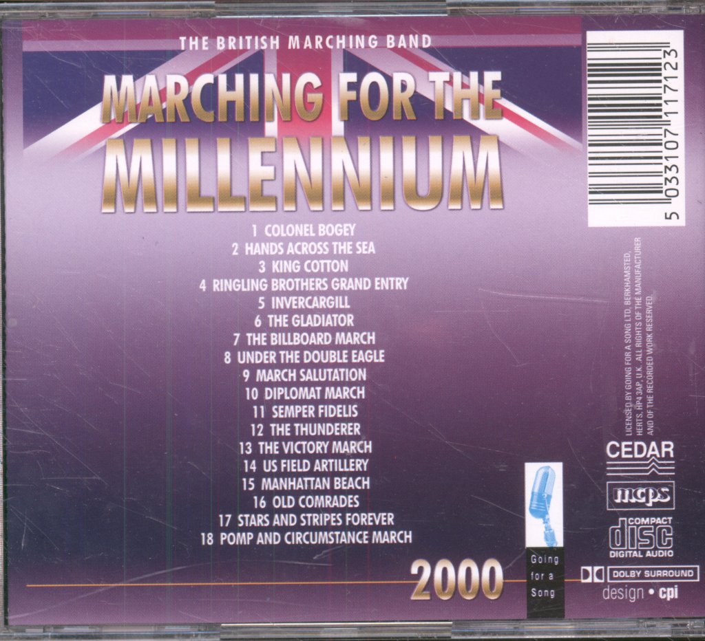British Marching Band - Marching For The Millennium - Cd