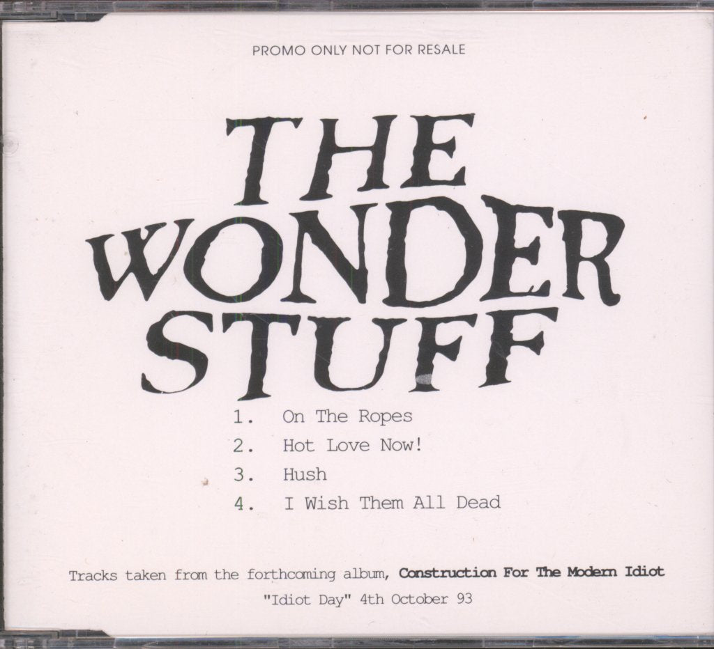 Wonder Stuff - On The Ropes - Cd