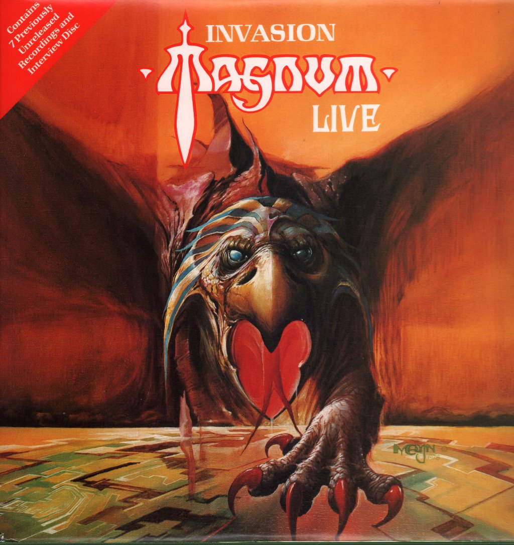 Magnum - Invasion Live - Double Lp