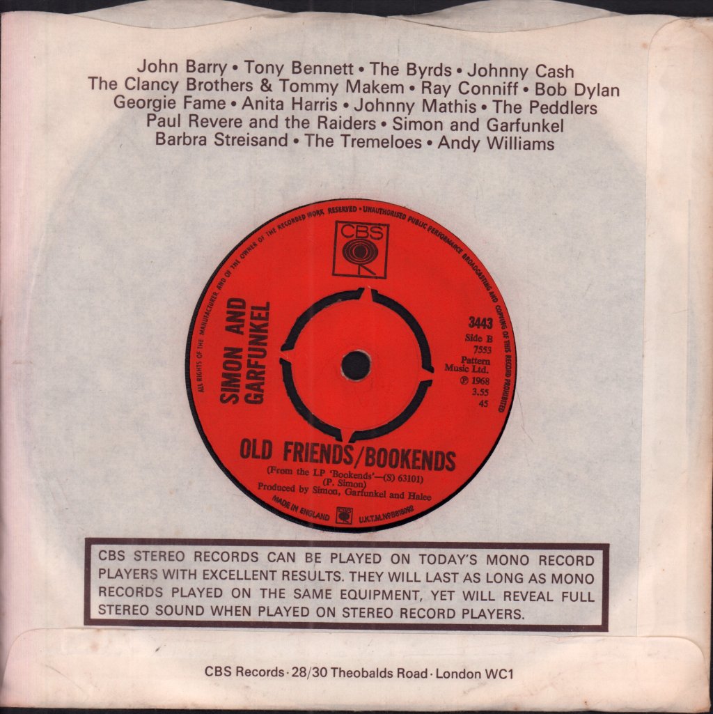 Simon And Garfunkel - Mrs Robinson - 7 Inch