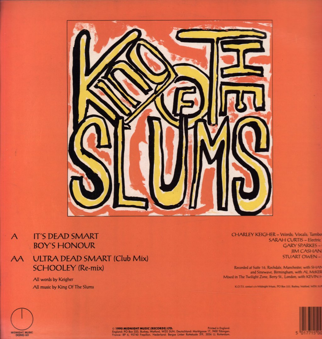 King Of The Slums - It's Dead Smart - 12 Inch