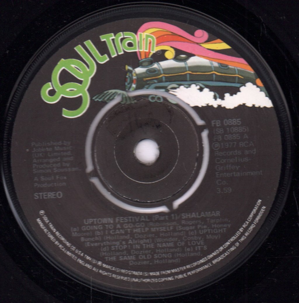Shalamar - Uptown Festival - 7 Inch