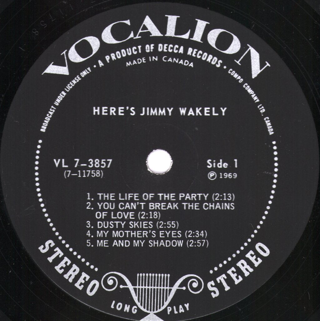 Jimmy Wakely - Here's Jimmy Wakely - Lp