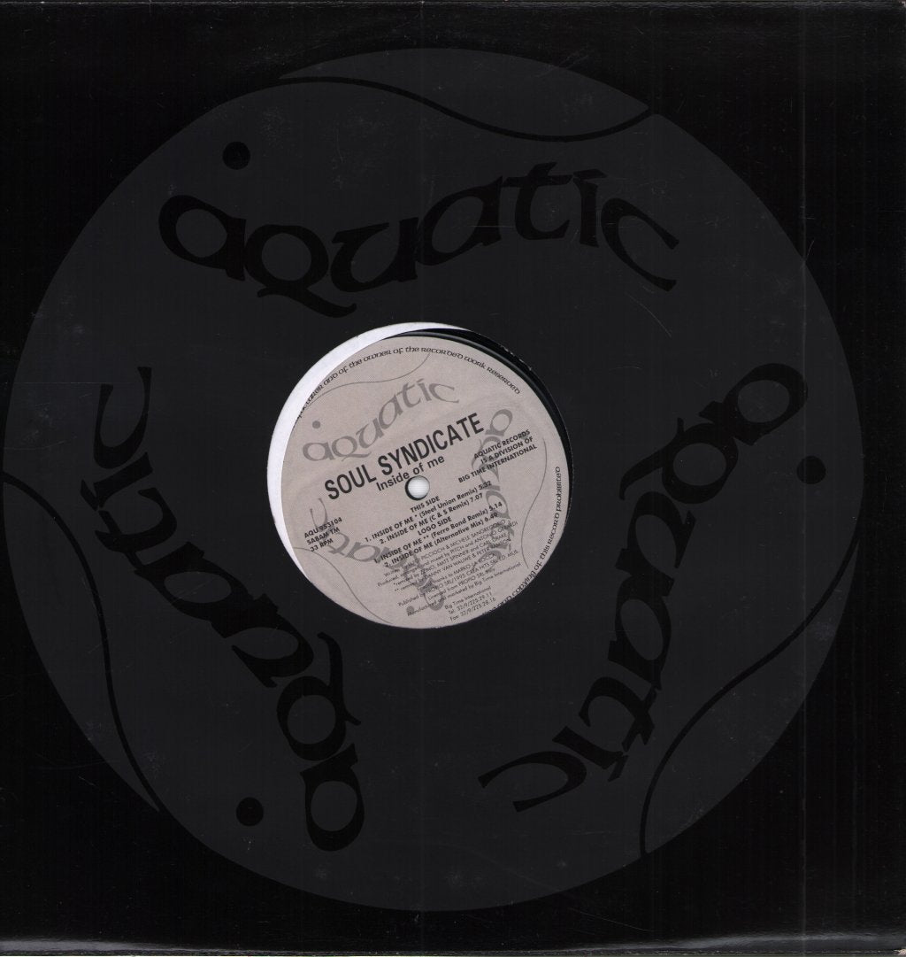 Soul Syndicate - Inside Of Me - 12 Inch