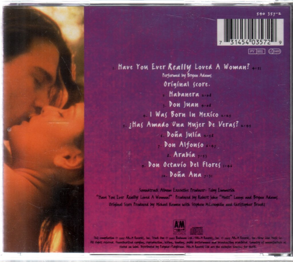 Don Juan De Marco - Ost - Cd