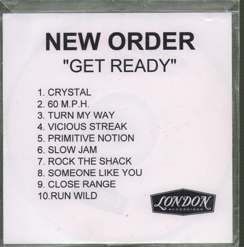 New Order - Get Ready - Cdr