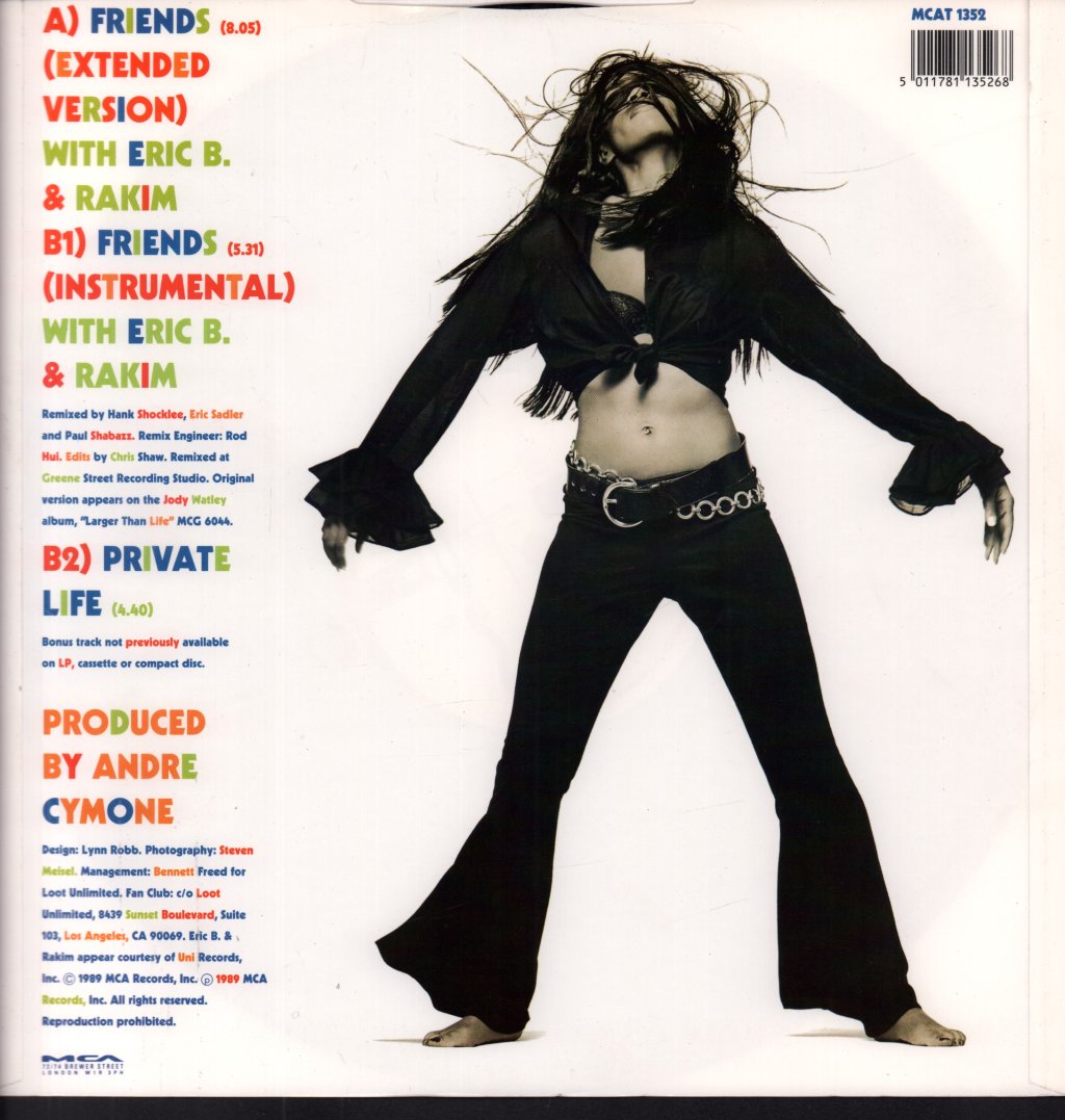 Jody Watley - Friends - 12 Inch