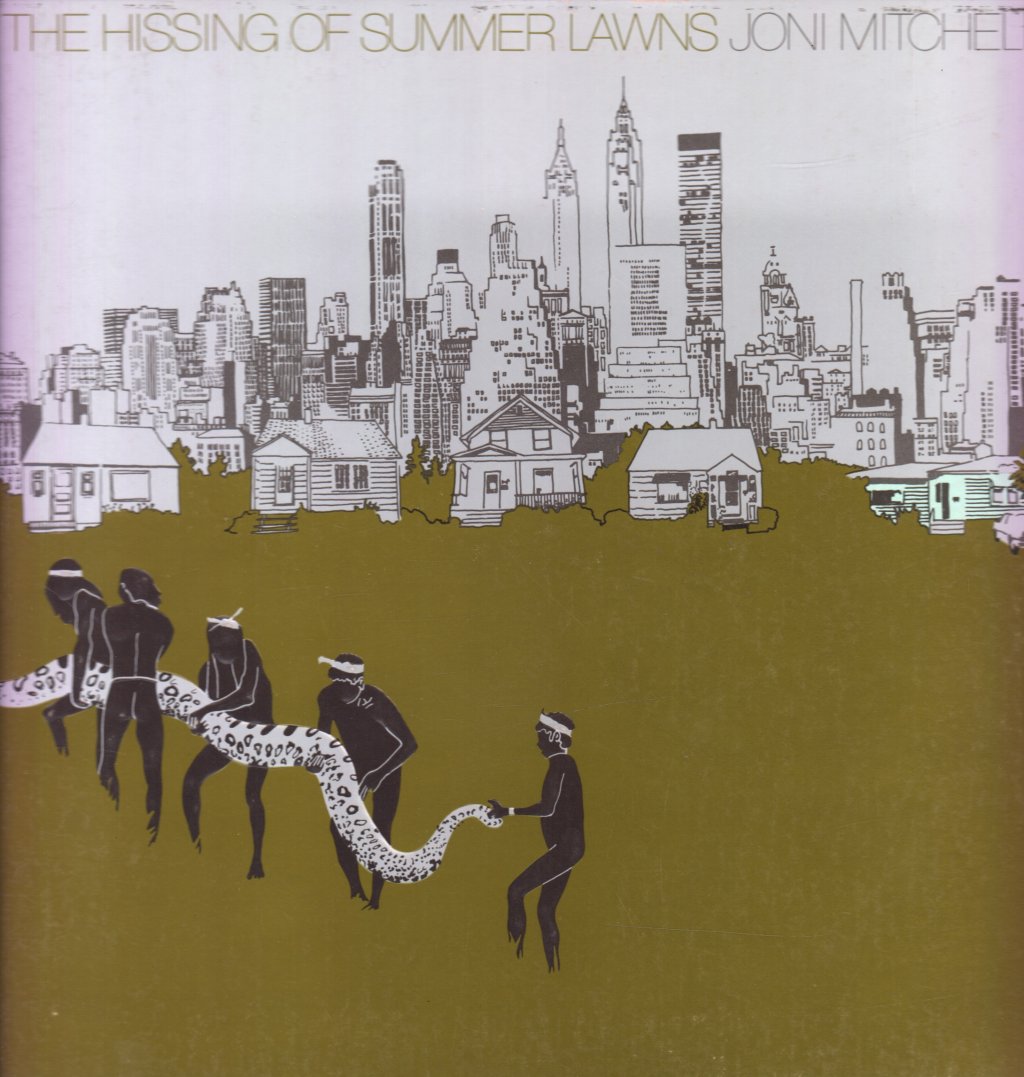 Joni Mitchell - Hissing Of Summer Lawns - Lp