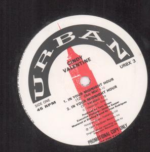 Cindy Valentine - In Your Midnight Hour - 12 Inch